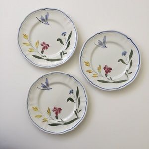 Longchamp Libelleule Small Plates Set of 3